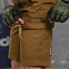 Мужские шорты 7.62 рип-стоп койот размер 2XL - изображение 7
