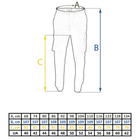 Мужские брюки джогеры рип-стоп олива размер 3XL - изображение 2