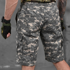 Мужские шорты рип-стоп серый пиксель размер L - изображение 2
