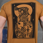 Мужская футболка Skull coolmax койот размер L - изображение 6