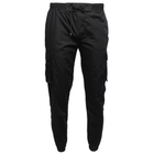 Чоловічі штани джогери ріп-стоп чорні розмір XL - зображення 3