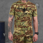 Чоловічий легкий комплект Patriot кулір футболка + шорти мультикам розмір M - зображення 5