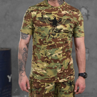 Чоловічий легкий комплект Patriot кулір футболка + шорти мультикам розмір L - зображення 5