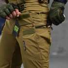 Чоловічі стрейчеві штани 7.62 tactical ріп-стоп койот розмір S - зображення 5