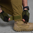 Мужские стрейчевые штаны 7.62 tactical рип-стоп койот размер L - изображение 7