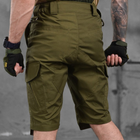 Мужские удлиненные шорты Kalista рип-стоп олива размер 3XL - изображение 2