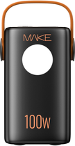 УМБ MAKE 60000 mAh 100W PD+QC Black (MPB-601BK)