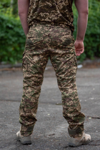 Чоловічі тактичні штани «Kayman Military» Хижак накладними кишенями Rip-stop 32/34 - зображення 3