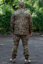 Мужская тактическая Парка Хищник с капюшном и сетчатой ​​подкладкой рип-стоп 3XL - изображение 4