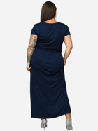 Плаття-туніка макcі жіноча Karko SA300 50-52 Темно-синє (5903676036715) - зображення 2