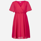 Плаття міді літнє жіноче Karko SA399 42 Рожеве (5903676032335) - зображення 5