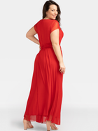 Плаття вечірнє довге жіноче Karko SA702 50 Червоне (5903676040699) - зображення 2