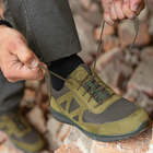 Тактичні кросівки літні Stimul Ягуар олива хакі шкіряні сітка 42 - зображення 8