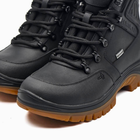 Берцы демисезонные тактические ботинки PAV 505 Harlan черные кожаные с мембраной Winterfrost 45 - изображение 7