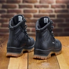 Берці демісезонні тактичні черевики PAV 505 Harlan чорні шкіряні з мембраною Winterfrost 42 - зображення 10