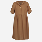 Плаття-сорочка жіноча Karko SA972 42-44 Бежеве (5903676031109) - зображення 5