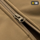 З підстібкою куртка Tan Soft Shell M-Tac M - зображення 9