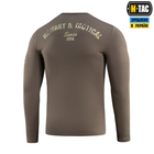 Футболка рукав довга XL Olive M-Tac Logo Dark - зображення 4