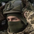 Шапка-підшоломник фліс ріп-стоп S Olive M-Tac Gen.II Army - зображення 14