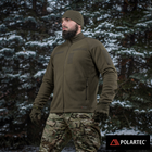 Куртка Polartec Olive M-Tac Jacket Fleece Dark Combat 3XL/R - изображение 7