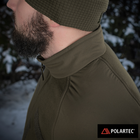 Куртка XL/R Polartec Olive M-Tac Jacket Fleece Dark Combat - зображення 12
