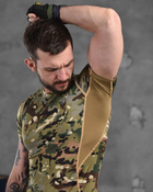 Чоловіча компресійна футболка з перфорацією мультикам ВТ1054 3XL - зображення 6