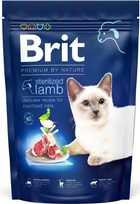 Сухой корм для кошек Brit Premium Nature Cat Sterilised Lamb с ягненком
