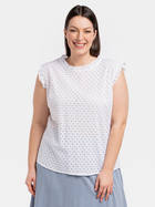 Блуза жіноча Karko BA119 42/44 Біла (5903676086383) - зображення 1