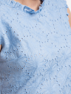 Блуза жіноча Karko BA121 38/40 Синя (5903676086321) - зображення 7