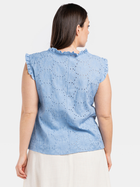 Блуза жіноча Karko BA121 46/48 Синя (5903676086345) - зображення 2
