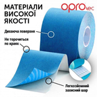 Кинезиологический тейп (TEC57542) Opro 500х5 см Синий 000156668 - изображение 7