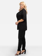 Піджак класичний жіночий Karko X214 38/40 Чорний (5903676122999) - зображення 3