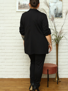 Піджак класичний жіночий Karko X214 50/52 Чорний (5903676123026) - зображення 5
