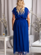 Сукня вечірня довга літня жіноча Karko SB122 52 Синя (5903676061434) - зображення 5