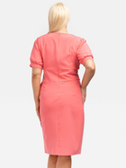 Сукня міді літня жіноча Karko SB150 48 Рожева (5903676072768) - зображення 2