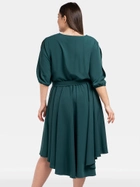 Сукня міді літня жіноча Karko SB169 46/48 Зелена (5903676069881) - зображення 2
