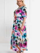 Сукня довга літня жіноча Karko SB430 50/52 Різнокольорова (5903676079248) - зображення 4