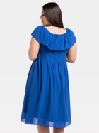 Сукня вечірня міді літня жіноча Karko SB532 40 Синя (5903676115984) - зображення 2