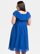 Сукня вечірня міді літня жіноча Karko SB532 56 Синя (5903676116066) - зображення 2