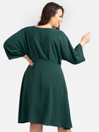 Сукня міді осіння жіноча Karko SB611 50 Зелена (5903676118336) - зображення 2