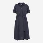 Сукня-сорочка міді літня жіноча Karko SB637 50/52 Темно-синя (5903676126188) - зображення 8