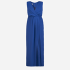 Плаття на запах довге літнє жіноче Karko SB919 56 Синє (5903676180494) - зображення 5
