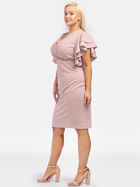 Sukienka ołówkowa damska Karko SC067 42-44 Różowa (5903676180333) - obraz 3