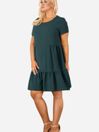 Плаття міді літнє жіноче Karko SB144 38-40 Зелене (5903676063179) - зображення 4