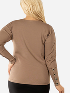Пуловер жіночий Karko BA367 54-56 Бежевий (5903676206545) - зображення 2