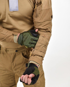 Тактический штурмовой костюм с наколенниками штаны+убакс L койот (87075) - изображение 6