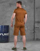 Чоловічий літній комплект ЗСУ За Перемогу шорти+футболка 2XL койот (87396) - зображення 6
