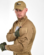 Тактичний штурмовий костюм з наколінниками штани+убакс 3XL койот (87075) - зображення 4