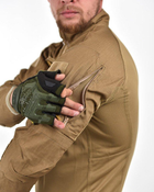 Тактический штурмовой костюм с наколенниками штаны+убакс XL койот (87075) - изображение 5