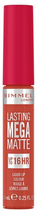 Помада для губ Rimmel Lasting Mega Matte Liquid Lip Colour 920 Scarlet Flames 7.4 мл (3616304350504) - зображення 1
